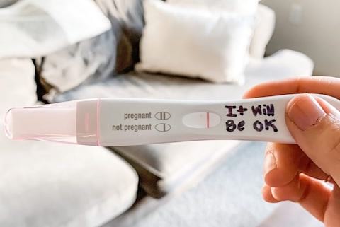 Infertility and miscarriage resulting in a negative pregnancy test